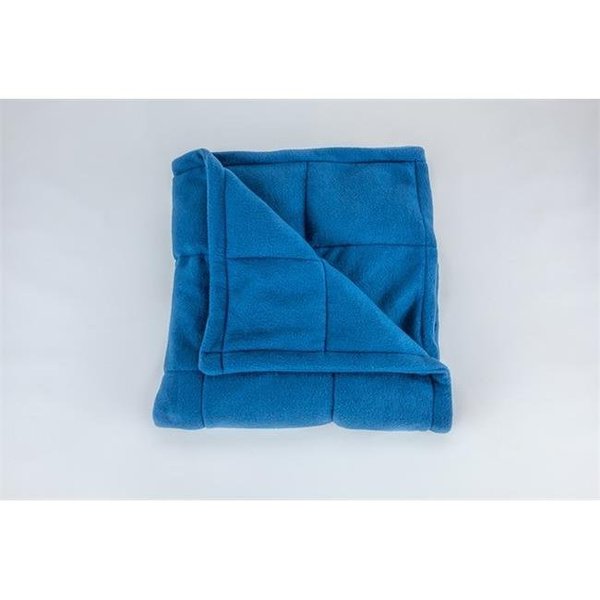 Covered In Comfort Covered in Comfort 102B Weighted Blanket; Blue - Medium 102B